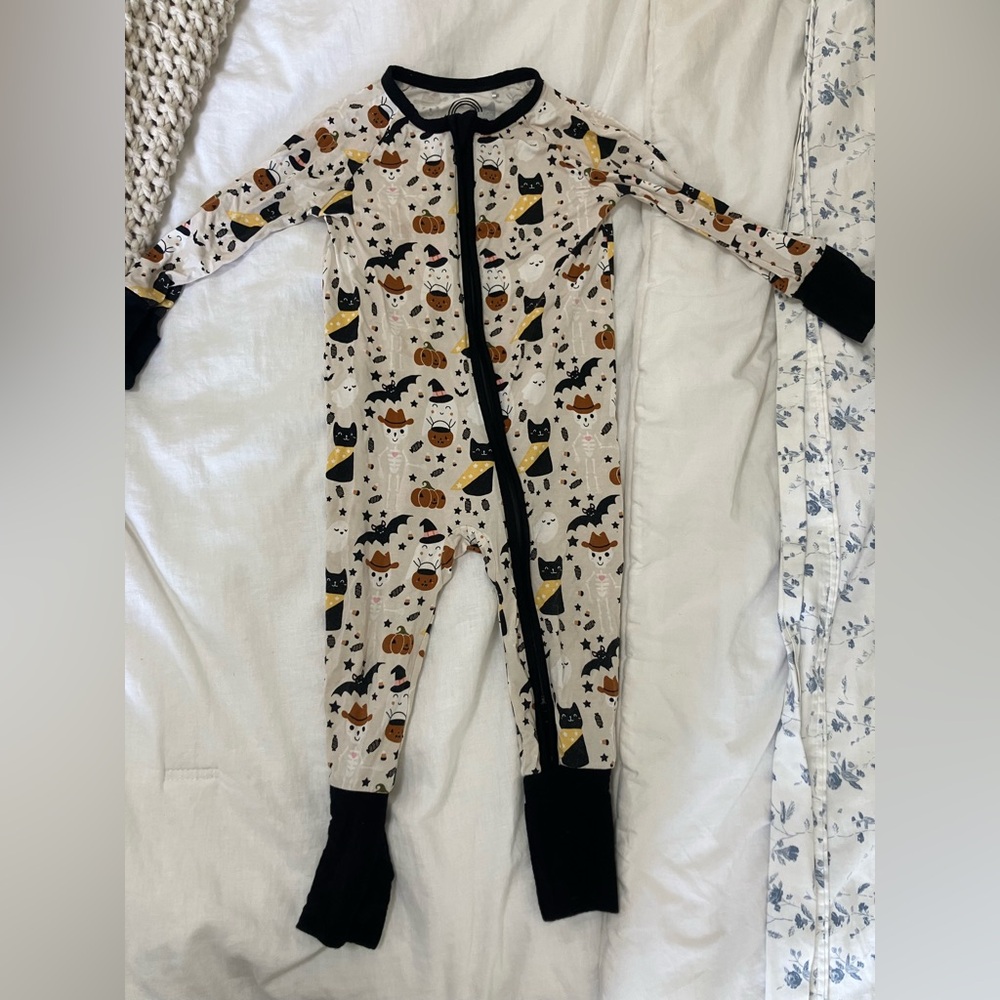 Emerson and Friends Bamboo Toddler Halloween Pajamas